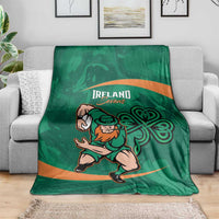 Ireland Rugby Sevens Blanket Go Champions Irish Shamrock