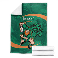 Ireland Rugby Sevens Blanket Go Champions Irish Shamrock