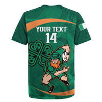 Custom Ireland Rugby Sevens Rugby Jersey Go Champions Irish Shamrock - Wonder Print Shop