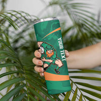 Personalised Ireland Rugby Sevens Skinny Tumbler Go Champions Irish Shamrock - Wonder Print Shop