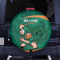 Ireland Rugby Sevens Spare Tire Cover Go Champions Irish Shamrock - Wonder Print Shop