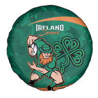 Ireland Rugby Sevens Spare Tire Cover Go Champions Irish Shamrock - Wonder Print Shop