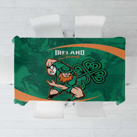Ireland Rugby Sevens Tablecloth Go Champions Irish Shamrock - Wonder Print Shop
