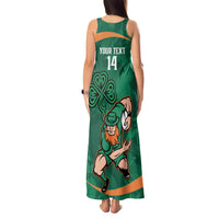 Custom Ireland Rugby Sevens Tank Maxi Dress Go Champions Irish Shamrock - Wonder Print Shop