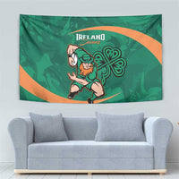 Ireland Rugby Sevens Tapestry Go Champions Irish Shamrock - Wonder Print Shop