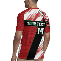 Custom Kenya Rugby Sevens Rugby Jersey Go Champions African Pattern - Wonder Print Shop