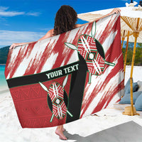 Custom Kenya Rugby Sevens Sarong Go Champions African Pattern - Wonder Print Shop