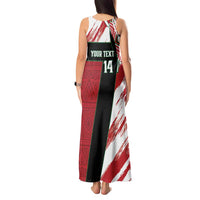 Custom Kenya Rugby Sevens Tank Maxi Dress Go Champions African Pattern - Wonder Print Shop