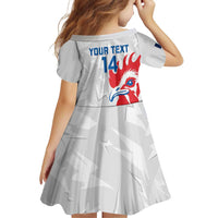 Custom France Rugby 2025 Family Matching Puletasi and Hawaiian Shirt Allez Les Bleus!