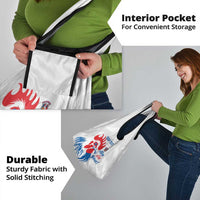 Custom France Rugby 2025 Grocery Bag Allez Les Bleus!