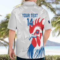 Custom France Rugby 2025 Hawaiian Shirt Allez Les Bleus!