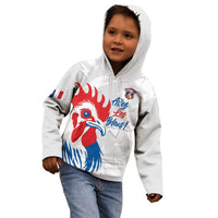 Custom France Rugby 2025 Kid Hoodie Allez Les Bleus!