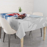 Custom France Rugby 2025 Tablecloth Allez Les Bleus!