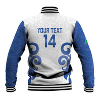 Custom Italy Rugby 2025 Baseball Jacket Come on Gli Azzurri!