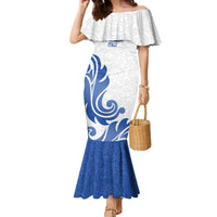 Custom Italy Rugby 2025 Family Matching Mermaid Dress and Hawaiian Shirt Come on Gli Azzurri!