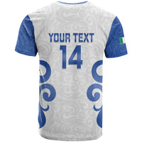 Custom Italy Rugby 2025 T Shirt Come on Gli Azzurri!