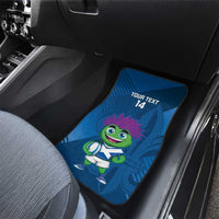 Custom Scotland Rugby 2025 Car Mats Funny Thistle Mascot Go Scottish!