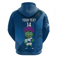 Custom Scotland Rugby 2025 Hoodie Funny Thistle Mascot Go Scottish!