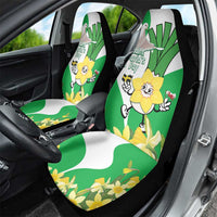 Wales Saint David's Day Car Seat Cover Welsh Funny Leek Daffodil