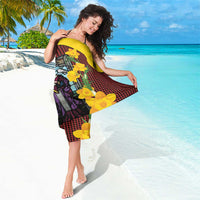 Welsh Dewi Sant Sarong Saint David With Daffodil