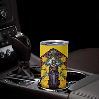 Welsh Dewi Sant Tumbler Cup Saint David With Daffodil