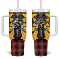 Welsh Dewi Sant Tumbler With Handle Saint David With Daffodil
