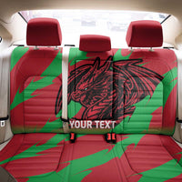 Custom Wales Football Back Car Seat Cover 2025 Welsh Y Dreigiau