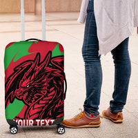 Custom Wales Football Luggage Cover 2025 Welsh Y Dreigiau