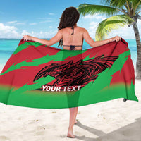Custom Wales Football Sarong 2025 Welsh Y Dreigiau