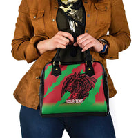 Custom Wales Football Shoulder Handbag 2025 Welsh Y Dreigiau