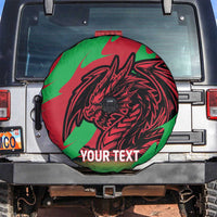 Custom Wales Football Spare Tire Cover 2025 Welsh Y Dreigiau