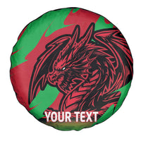 Custom Wales Football Spare Tire Cover 2025 Welsh Y Dreigiau