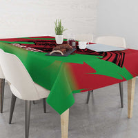 Custom Wales Football Tablecloth 2025 Welsh Y Dreigiau