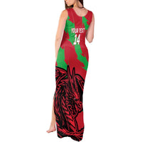 Custom Wales Football Tank Maxi Dress 2025 Welsh Y Dreigiau