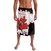 Custom Canada Ice Hockey Lavalava 2025 Go Champions Funny Beaver Mascot