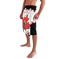 Custom Canada Ice Hockey Lavalava 2025 Go Champions Funny Beaver Mascot