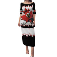 Custom Canada Ice Hockey Puletasi 2025 Go Champions Funny Beaver Mascot