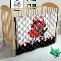 Custom Canada Ice Hockey Quilt 2025 Go Champions Funny Beaver Mascot