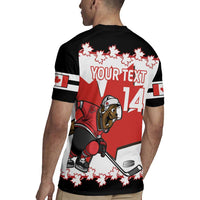 Custom Canada Ice Hockey Rugby Jersey 2025 Go Champions Funny Beaver Mascot