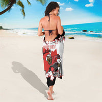 Custom Canada Ice Hockey Sarong 2025 Go Champions Funny Beaver Mascot