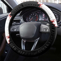 Canada Ice Hockey Steering Wheel Cover 2025 Go Champions Funny Beaver Mascot