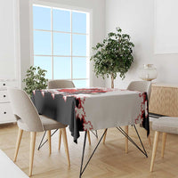 Custom Canada Ice Hockey Tablecloth 2025 Go Champions Funny Beaver Mascot