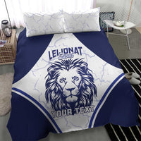 Custom Finland Ice Hockey Bedding Set 2025 Go Champions Suomi Leijonat