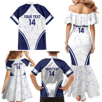 Custom Finland Ice Hockey Family Matching Mermaid Dress and Hawaiian Shirt 2025 Go Champions Suomi Leijonat