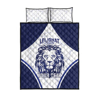 Custom Finland Ice Hockey Quilt Bed Set 2025 Go Champions Suomi Leijonat