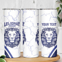 Custom Finland Ice Hockey Skinny Tumbler Go Champions Suomi Leijonat