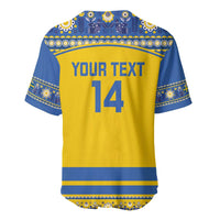 Custom Sweden Ice Hockey Baseball Jersey 2025 Go Champions Tre Kronor