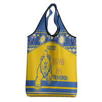 Custom Sweden Ice Hockey Grocery Bag 2025 Go Champions Tre Kronor
