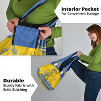 Custom Sweden Ice Hockey Grocery Bag 2025 Go Champions Tre Kronor