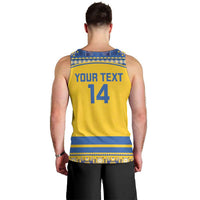 Custom Sweden Ice Hockey Men Tank Top 2025 Go Champions Tre Kronor